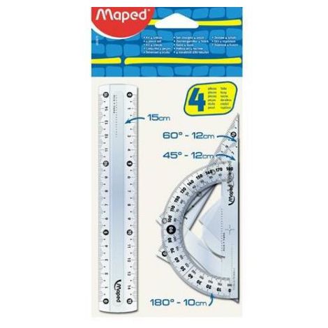 Zestaw kreślarski Maped Start 15cm